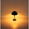 Pilz Look Globo Atoma Tischleuchte Schwarz, 1-flammig