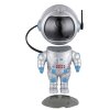 Astronautenlampe Globo Cosmo Tischleuchte LED Blau, Grau, Silber, 1-flammig