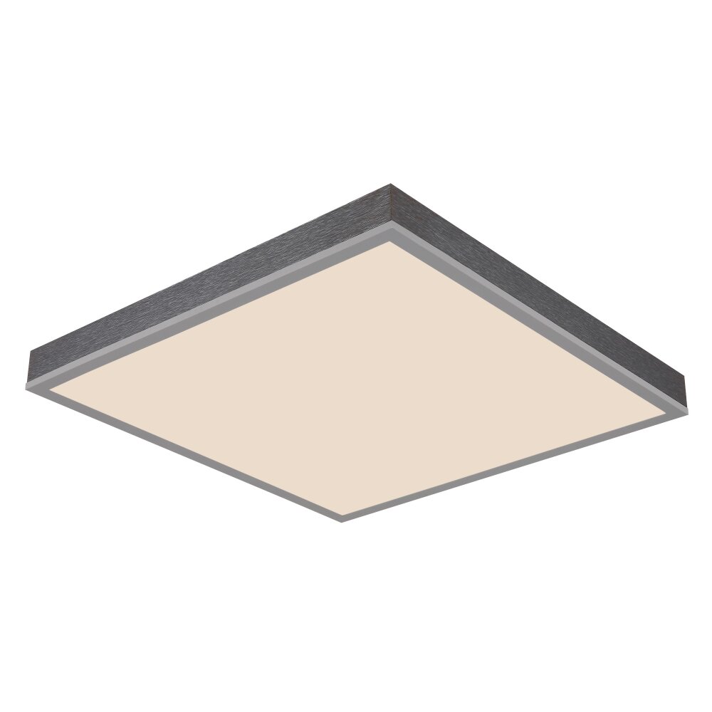 Globo Doro Deckenleuchte LED Grau, Silber, 1-flammig, Fernbedienung main product photo