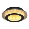 Globo Jayden Deckenleuchte LED Gold, Schwarz, 1-flammig