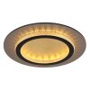 Globo Jayden Deckenleuchte LED Gold, Schwarz, 1-flammig