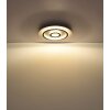 Globo Jayden Deckenleuchte LED Gold, Schwarz, 1-flammig, Fernbedienung