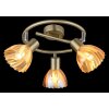 Globo Zachery Deckenleuchte Messing, 3-flammig