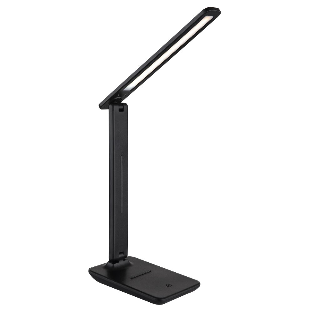 Globo Brighton Tischleuchte LED Schwarz, 1-flammig main product photo