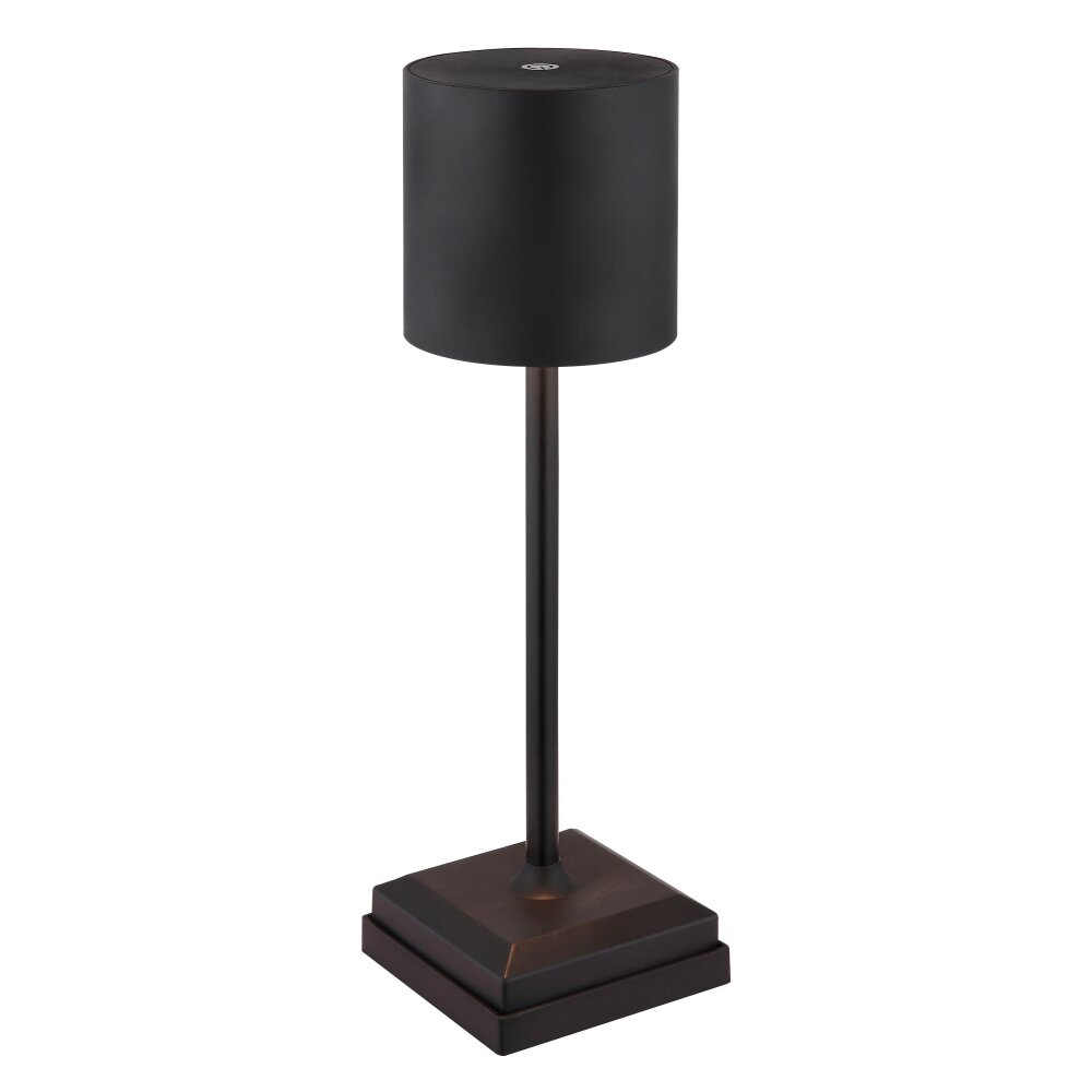 Globo Dixon Tischleuchte LED Schwarz, 1-flammig main product photo