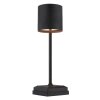 Globo Dixon Tischleuchte LED Schwarz, 1-flammig