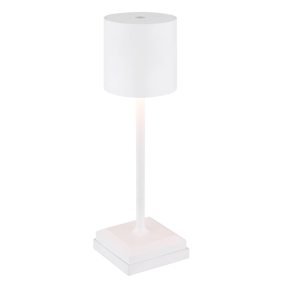 Globo Dixon Tischleuchte LED Weiß, 1-flammig main product photo