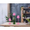 Globo Vannie Tischleuchte LED Pink, 1-flammig