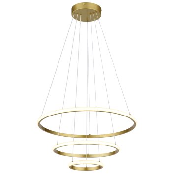 Globo Corine Hängeleuchte LED Gold, 1-flammig