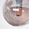 Chehalis Deckenleuchte Glas 10 cm Rauchfarben, 5-flammig