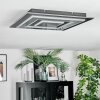 Lidor Deckenleuchte LED Schwarz, 1-flammig