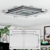 Lidor Deckenleuchte LED Schwarz, 1-flammig