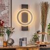 Lidor Wandleuchte LED Schwarz, 1-flammig