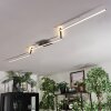 Orina Deckenleuchte LED Silber, 1-flammig