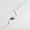 Orina Deckenleuchte LED Silber, 1-flammig