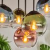 Koyoto Deckenleuchte Glas 15 cm Blau, Grün, Klar, Kupferfarben, 5-flammig