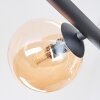 Chehalis Deckenleuchte Glas 10 cm Bernsteinfarben, 5-flammig
