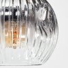 Ripoll Deckenleuchte Glas 15 cm Bernsteinfarben, Klar, Rauchfarben, 8-flammig