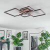 Brina Deckenleuchte LED Braun, 1-flammig