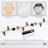Koyoto Deckenleuchte Glas 15 cm Gold, Schwarz, 10-flammig