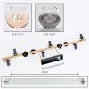 Koyoto Deckenleuchte Glas 15 cm Gold, Schwarz, 10-flammig