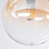 Chehalis Deckenleuchte Glas 10 cm, 12 cm Bernsteinfarben, Klar, 5-flammig