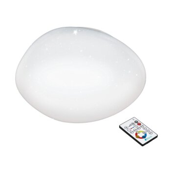 EGLO SILERAS-A Deckenleuchte LED Weiß, 1-flammig, Fernbedienung EGLO SILERAS-A Deckenleuchte LED Weiß, 1-flammig, Fernbedienung