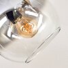 Koyoto Deckenleuchte Glas 15 cm Gold, Schwarz, 10-flammig