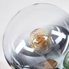 Gastor Deckenleuchte Glas 15 cm Gold, Schwarz, 10-flammig