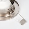 Osran Einbauleuchte 3-er Set LED Nickel-Matt, 3-flammig, Fernbedienung