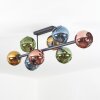 Koyoto Deckenleuchte Glas 15 cm Blau, Gold, Grün, Kupferfarben, 8-flammig