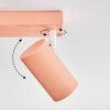 Javel Deckenleuchte Rosa, Weiß, 4-flammig