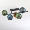 Koyoto Deckenleuchte Glas 15 cm Blau, Gold, Grün, 5-flammig