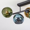 Koyoto Deckenleuchte Glas 15 cm Blau, Gold, Grün, 5-flammig