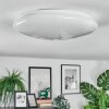 Peran Deckenleuchte LED Weiß, 1-flammig, Farbwechsler