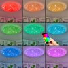 Peran Deckenleuchte LED Weiß, 1-flammig, Farbwechsler