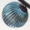 Koyoto Deckenleuchte Glas 15 cm Blau, Gold, Grün, Kupferfarben, 5-flammig