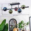 Chehalis Deckenleuchte Glas 10 cm Blau, Grün, Kupferfarben, 5-flammig