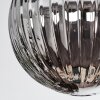 Chehalis Deckenleuchte Glas 12 cm, 15 cm Rauchfarben, 5-flammig
