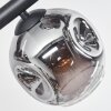 Ripoll Deckenleuchte Glas 15 cm Rauchfarben, 6-flammig Ripoll Deckenleuchte Glas 15 cm Rauchfarben, 6-flammig