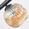 Ripoll Deckenleuchte Glas 15 cm Bernsteinfarben, 6-flammig