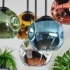 Ripoll Deckenleuchte Glas 15 cm Blau, Chrom, Gold, Grün, Kupferfarben, Rauchfarben, 5-flammig