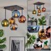 Koyoto Deckenleuchte Glas 15 cm Blau, Chrom, Gold, Grün, Kupferfarben, Rauchfarben, 5-flammig
