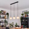 Gastor Hängeleuchte Glas 15 cm Weiß, 3-flammig