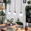 Gastor Hängeleuchte Glas 15 cm Weiß, 3-flammig