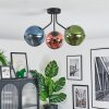 Koyoto Deckenleuchte Glas 15 cm Blau, Grün, Kupferfarben, 3-flammig