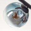 Gastor Deckenleuchte Glas 15 cm Blau, Chrom, Grün, Klar, Kupferfarben, Rauchfarben, 5-flammig