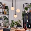 Gastor Hängeleuchte Glas 15 cm Weiß, 3-flammig