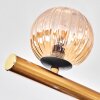 Chehalis Deckenleuchte Glas 10 cm, 12 cm, 15 cm Gold, Schwarz, 10-flammig