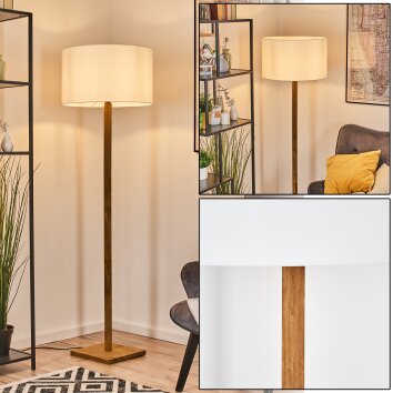 Flemming Stehleuchte 50 cm Naturfarben, 1-flammig